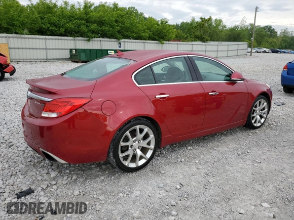2013 Buick Regal GS z VIN 2G4GV5GV0D9198892, wystawiony jako Copart lot #58982215 z przebiegiem 151 980 mil mil oraz Szkoda całkowita • Salvage title. Historia ofert i sprzedaży dostępna na DreamBid. Obrazek 3.