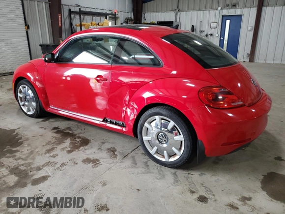 2013 Volkswagen Beetle 2.5L with VIN 3VWJP7AT9DM604597, listed as a Copart auction lot 53862525 with 137,599 mi miles and Clean Title. Bid and sale history available at DreamBid. Image 2.