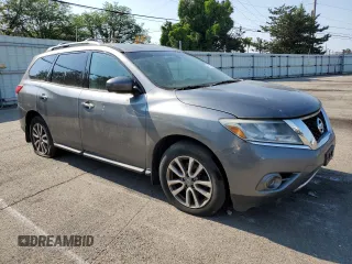 2015 Nissan Pathfinder SL z VIN 5N1AR2MM7FC660140, wystawiony jako Copart lot #60790445 z przebiegiem 223 671 mil mil oraz Czysty tytuł • Clean title. Historia ofert i sprzedaży dostępna na DreamBid. Obrazek 4.