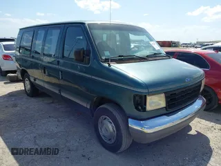 1995 Ford Econoline Cargo z VIN 1FDEE14Y9SHA29638, wystawiony jako IAAI lot #42528557 z przebiegiem Nie podano mil oraz . Historia ofert i sprzedaży dostępna na DreamBid. Obrazek 1.