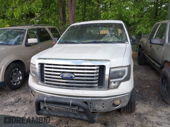 2012 Ford F-150 XL with VIN 1FTFW1CF9CFA53053, listed as a IAAI auction lot 42103851 with 186,599 mi miles. Bid and sale history available at carsss.com. Image 13.