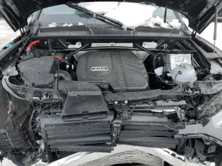 2024 Audi Q5 Komfort with VIN WA1AAAFY1R2134287, listed as a Copart auction lot 45710475 with 5,538 mi miles and Salvage Title. Bid and sale history available at carsss.com. Image 12.