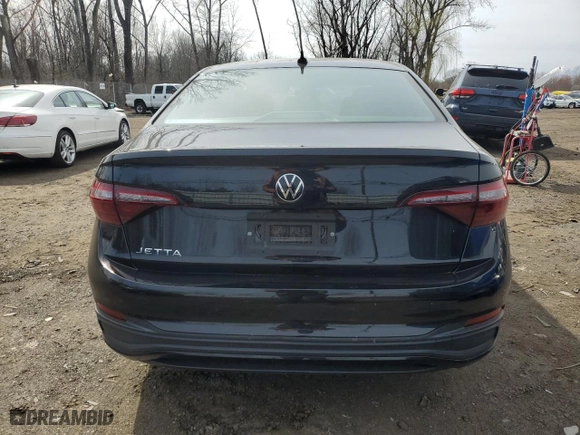 2024 Volkswagen Jetta Sport with VIN 3VWBM7BU8RM045295, listed as a Copart auction lot 50992765 with 11,860 mi miles and Salvage Title. Bid and sale history available at carsss.com. Image 6.