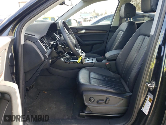 2023 Audi Q5 Premium with VIN WA1ABAFY3P2083773, listed as a Copart auction lot 43613525 with 15,911 mi miles and Salvage Title. Bid and sale history available at carsss.com. Image 7.