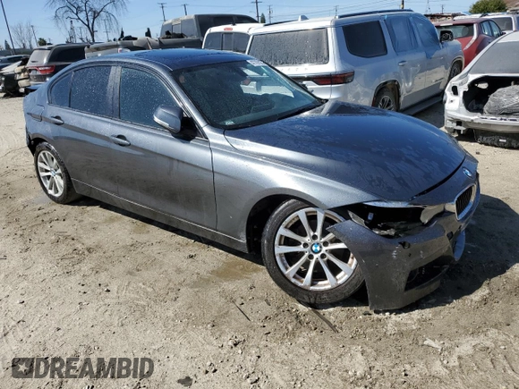 2017 BMW 3 Series 320i with VIN WBA8E1G50HNU13933, listed as a Copart auction lot 47787075 with 116,365 mi miles and Salvage Title. Bid and sale history available at carsss.com. Image 4.