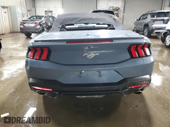 2024 Ford Mustang EcoBoost with VIN 1FAGP8UH3R5129963, listed as a Copart auction lot 51091095 with 0 mi miles and Non Repairable. Bid and sale history available at carsss.com. Image 6.