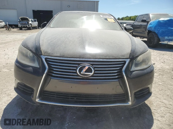 2014 Lexus LS 460 L with VIN JTHGL5EF0E5051832, listed as a Copart auction lot 50557425 with 102,903 mi miles and Clean title. Bid and sale history available at DreamBid. Image 5.