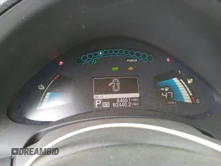 2015 Nissan LEAF SV with VIN 1N4AZ0CP7FC313479, listed as a Copart auction lot 51881993 with 64,661 mi miles. Bid and sale history available at carsss.com. Image 9.