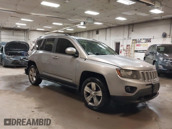 2016 Jeep Compass Latitude with VIN 1C4NJDEB4GD631759, listed as a IAAI auction lot 42193660 with 100,659 mi miles and . Bid and sale history available at DreamBid. Image 1.