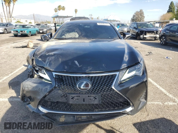 2019 Lexus RC 350 z VIN JTHHZ5BC9K5020815, wystawiony jako Copart lot #45896725 z przebiegiem 67 900 mil mil oraz Szkoda całkowita • Salvage title. Historia ofert i sprzedaży dostępna na DreamBid. Obrazek 5.
