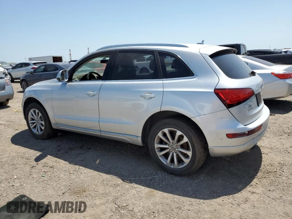 2013 Audi Q5 Premium with VIN WA1CFAFPXDA016741, listed as a Copart auction lot 52041075 with 0 mi miles and Salvage Title. Bid and sale history available at carsss.com. Image 2.