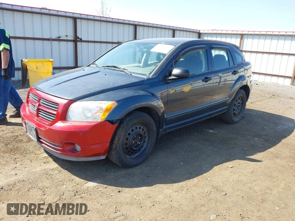 2007 Dodge Caliber SXT with VIN 1B3HB48B77D108825, listed as a IAAI auction lot 42096558 with 144,978 mi miles and . Bid and sale history available at DreamBid. Image 2.