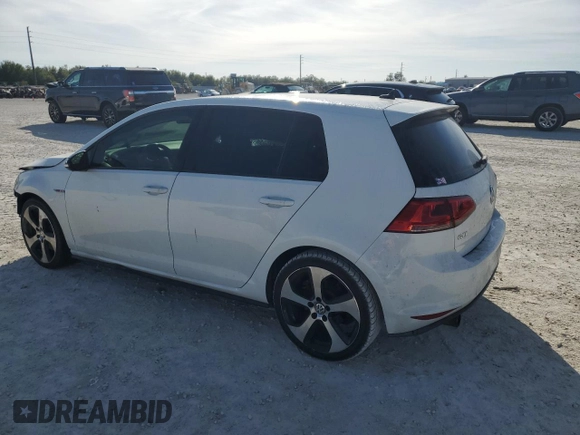 2016 Volkswagen Golf GTI Autobahn with VIN 3VW4T7AU2GM002002, listed as a Copart auction lot 84327094 with Not Provided miles and Salvage Title. Bid and sale history available at carsss.com. Image 2.