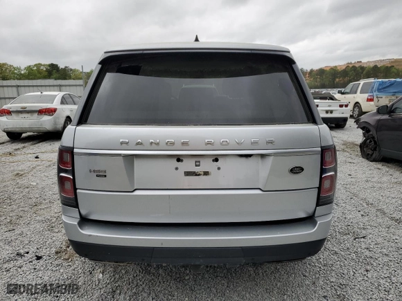 2020 Land Rover Range Rover HSE with VIN SALGS2RU1LA590212, listed as a Copart auction lot 51617675 with 94,517 mi miles and Clean Title. Bid and sale history available at carsss.com. Image 6.