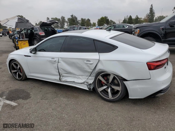 2022 Audi A5 Sportback S line Premium Plus with VIN WAUFACF50NA016404, listed as a Copart auction lot 76736434 with NaN miles and Salvage Title. Bid and sale history available at carsss.com. Image 2.