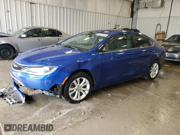 2015 Chrysler 200 Limited with VIN 1C3CCCAB6FN746992, listed as a Copart auction lot 50525945 with 192,746 mi miles and Non Repairable. Bid and sale history available at DreamBid. Image 1.
