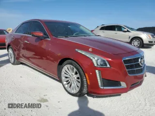 2014 Cadillac CTS Performance RWD with VIN 1G6AS5SX0E0132207, listed as a Copart auction lot 76741764 with 123,326 mi miles and Salvage title. Bid and sale history available at DreamBid. Image 4.