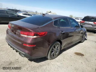 2020 Kia Optima SE with VIN 5XXGT4L38LG387869, listed as a Copart auction lot 44208425 with 51,392 mi miles and Salvage Title. Bid and sale history available at carsss.com. Image 3.