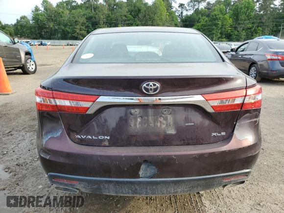2013 Toyota Avalon XLE with VIN 4T1BK1EB5DU017048, listed as a Copart auction lot 55091925 with 341,437 mi miles and Salvage Title. Bid and sale history available at DreamBid. Image 6.