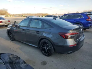 2025 Honda Civic Sedan Sport with VIN 2HGFE2F56SH566304, listed as a Copart auction lot 44620575 with 217 mi miles and Salvage Title. Bid and sale history available at carsss.com. Image 2.