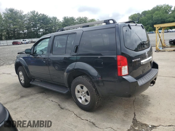 2011 Nissan Pathfinder S with VIN 5N1AR1NBXBC625013, listed as a Copart auction lot 57162565 with 129,077 mi miles and Salvage title. Bid and sale history available at DreamBid. Image 2.