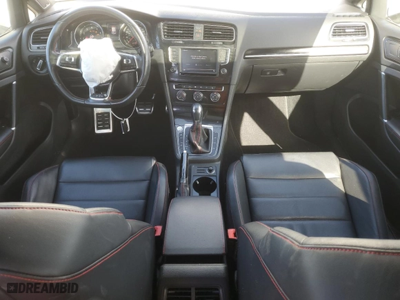 2016 Volkswagen Golf GTI S w/Performance Pkg with VIN 3VW447AU1GM033612, listed as a Copart auction lot 77866034 with 78,672 mi miles and Salvage Title. Bid and sale history available at carsss.com. Image 8.