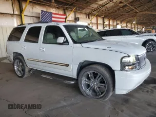 2001 GMC Yukon SLT with VIN 1GKEK13T81J167153, listed as a Copart auction lot 45693145 with 193,059 mi miles and Salvage Title. Bid and sale history available at carsss.com. Image 4.