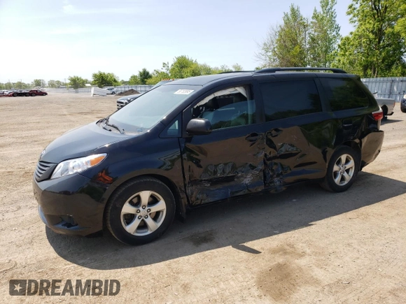 2017 Toyota Sienna L с VIN 5TDZZ3DC8HS841995, выставлен на аукционе Copart как лот 58783995 с пробегом 246 997 миль миль и Чистый • Clean title. История ставок и продаж доступна на DreamBid. Изображение 1.