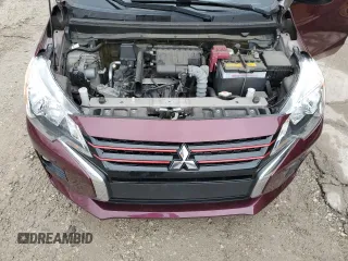 2022 Mitsubishi Mirage ES z VIN ML32FUFJ3NHF08086, wystawiony jako Copart lot #51950045 z przebiegiem 30 677 mil mil oraz Szkoda całkowita • Salvage title. Historia ofert i sprzedaży dostępna na DreamBid. Obrazek 11.