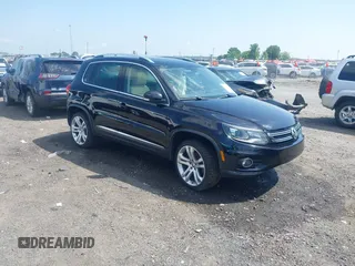 2016 Volkswagen Tiguan SE with VIN WVGAV7AX3GW527446, listed as a IAAI auction lot 42121438 with 149,177 mi miles and . Bid and sale history available at DreamBid. Image 1.