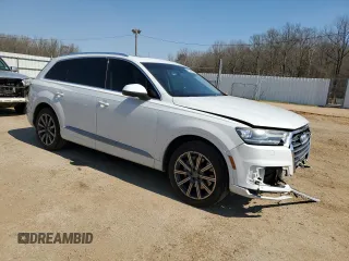 2017 Audi Q7 Premium Plus with VIN WA1LAAF79HD000484, listed as a Copart auction lot 46646565 with 108,265 mi miles and Salvage Title. Bid and sale history available at carsss.com. Image 4.