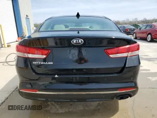 2018 Kia Optima LX with VIN 5XXGT4L3XJG232432, listed as a Copart auction lot 50956995 with 109,569 mi miles and Salvage title. Bid and sale history available at DreamBid. Image 6.