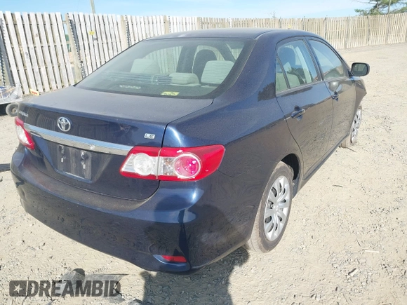 2012 Toyota Corolla L with VIN 2T1BU4EE9CC844184, listed as a IAAI auction lot 42102550 with 151,622 mi miles. Bid and sale history available at carsss.com. Image 4.