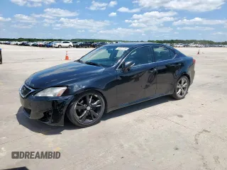 2010 Lexus IS 250 z VIN JTHBF5C2XA5127553, wystawiony jako Copart lot #60221295 z przebiegiem 213 876 mil mil oraz Szkoda całkowita • Salvage title. Historia ofert i sprzedaży dostępna na DreamBid. Obrazek 1.