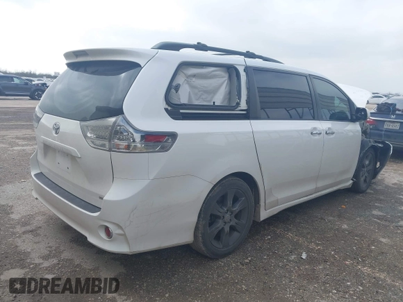 2015 Toyota Sienna SE с VIN 5TDXK3DC7FS599287, выставлен на аукционе IAAI как лот 41565671 с пробегом 111 626 миль миль и . История ставок и продаж доступна на DreamBid. Изображение 4.