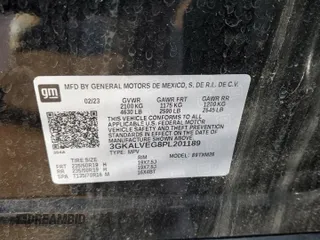 2023 GMC Terrain SLT with VIN 3GKALVEG8PL201189, listed as a Copart auction lot 44583515 with 28,830 mi miles and Salvage Title. Bid and sale history available at carsss.com. Image 12.