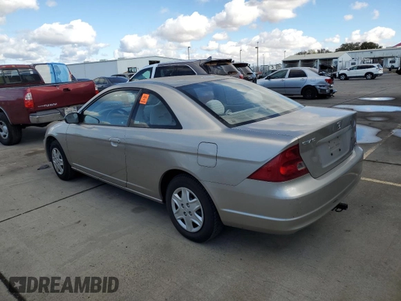 2003 Honda Civic LX with VIN 1HGEM21583L021408, listed as a Copart auction lot 78683674 with 116,930 mi miles and Salvage Title. Bid and sale history available at DreamBid. Image 2.