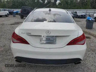 2015 Mercedes-Benz CLA 250 with VIN WDDSJ4EB9FN220682, listed as a Copart auction lot 55696345 with Not Provided miles and Salvage Title. Bid and sale history available at DreamBid. Image 6.