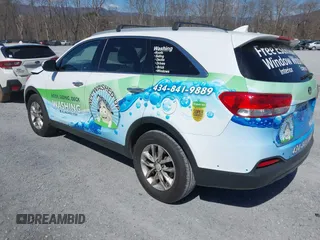 2016 Kia Sorento LX with VIN 5XYPG4A3XGG031027, listed as a IAAI auction lot 41890786 with 222,258 mi miles. Bid and sale history available at carsss.com. Image 3.