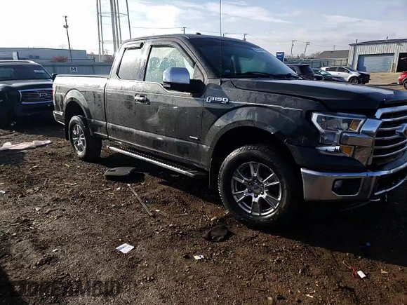 2017 Ford F-150 XL with VIN 1FTFX1EG2HFA44947, listed as a Copart auction lot 85162954 with 138,896 mi miles and Salvage Title. Bid and sale history available at carsss.com. Image 13.