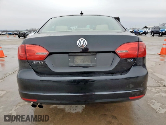 2012 Volkswagen Jetta TDI w/Premium with VIN 3VWLL7AJ6CM020286, listed as a Copart auction lot 45501185 with 131,028 mi miles and Salvage title. Bid and sale history available at DreamBid. Image 6.