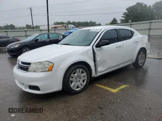 2014 Dodge Avenger SE with VIN 1C3CDZAB8EN203125, listed as a Copart auction lot 58784755 with 151,710 mi miles and Salvage title. Bid and sale history available at DreamBid. Image 1.