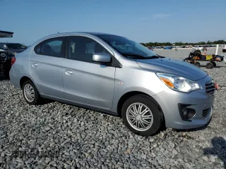 2019 Mitsubishi Mirage ES z VIN ML32F3FJ8KHF11717, wystawiony jako Copart lot #55985455 z przebiegiem 61 716 mil mil oraz Nie do naprawy. Historia ofert i sprzedaży dostępna na DreamBid. Obrazek 4.