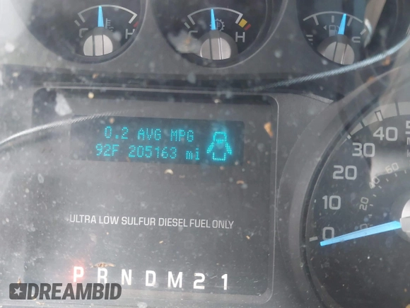 2012 Ford F-250 XL with VIN 1FT7W2BT1CEA06090, listed as a IAAI auction lot 41897091 with 205,163 mi miles and . Bid and sale history available at DreamBid. Image 15.