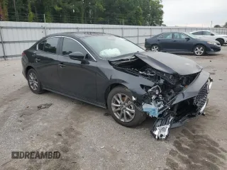 2024 Mazda 3 S with VIN 3MZBPAAM6RM405279, listed as a Copart auction lot 72502834 with 15,280 mi miles and Salvage Title. Bid and sale history available at DreamBid. Image 4.