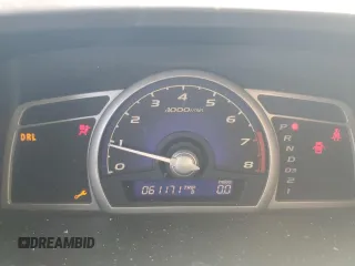 2008 Honda Civic LX with VIN 1HGFA16558L030140, listed as a Copart auction lot 43010515 with 61,171 mi miles and Salvage Title. Bid and sale history available at DreamBid. Image 9.