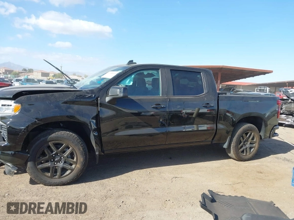 2023 Chevrolet Silverado 1500 RST with VIN 2GCUDEED9P1139850, listed as a IAAI auction lot 41735915 with 25,229 mi miles. Bid and sale history available at carsss.com. Image 14.
