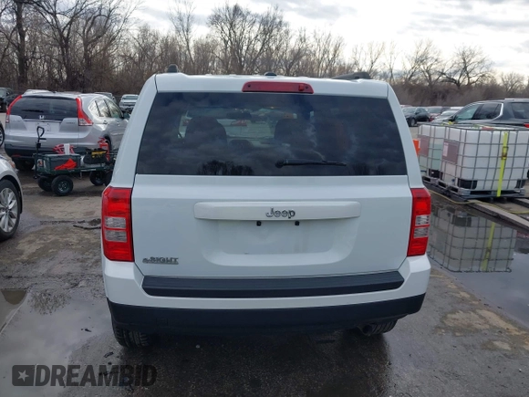 2017 Jeep Patriot Sport with VIN 1C4NJPBA9HD149111, listed as a IAAI auction lot 41103084 with 143,552 mi miles. Bid and sale history available at carsss.com. Image 16.
