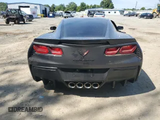 2019 Chevrolet Corvette Z51 2LT with VIN 1G1YK2D72K5101622, listed as a Copart auction lot 68427404 with 46,525 mi miles and Salvage Title. Bid and sale history available at carsss.com. Image 6.