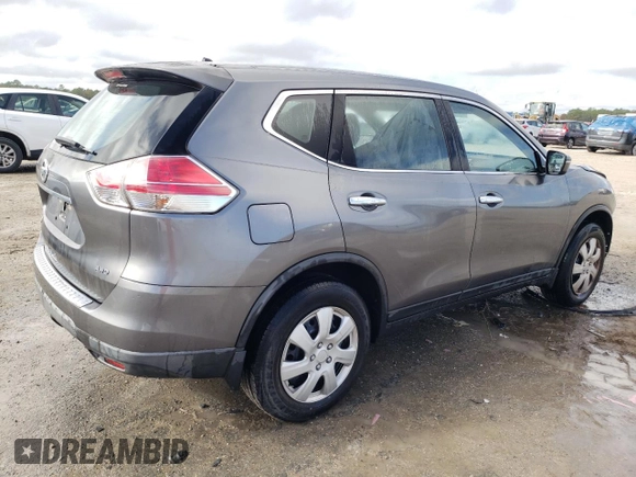 2015 Nissan Rogue SV with VIN KNMAT2MV8FP516359, listed as a Copart auction lot 84757064 with 151,373 mi miles and Salvage Title. Bid and sale history available at carsss.com. Image 3.